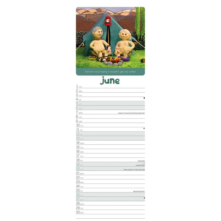 2027 Slim Calendar